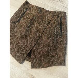 Vintage Jeremy Laing designer Camo mini skirt size 2